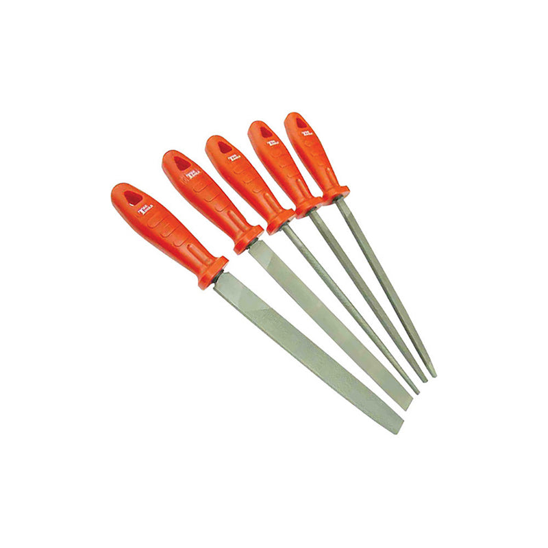 T&E Tools 5Pc Mechanics 10" File Set