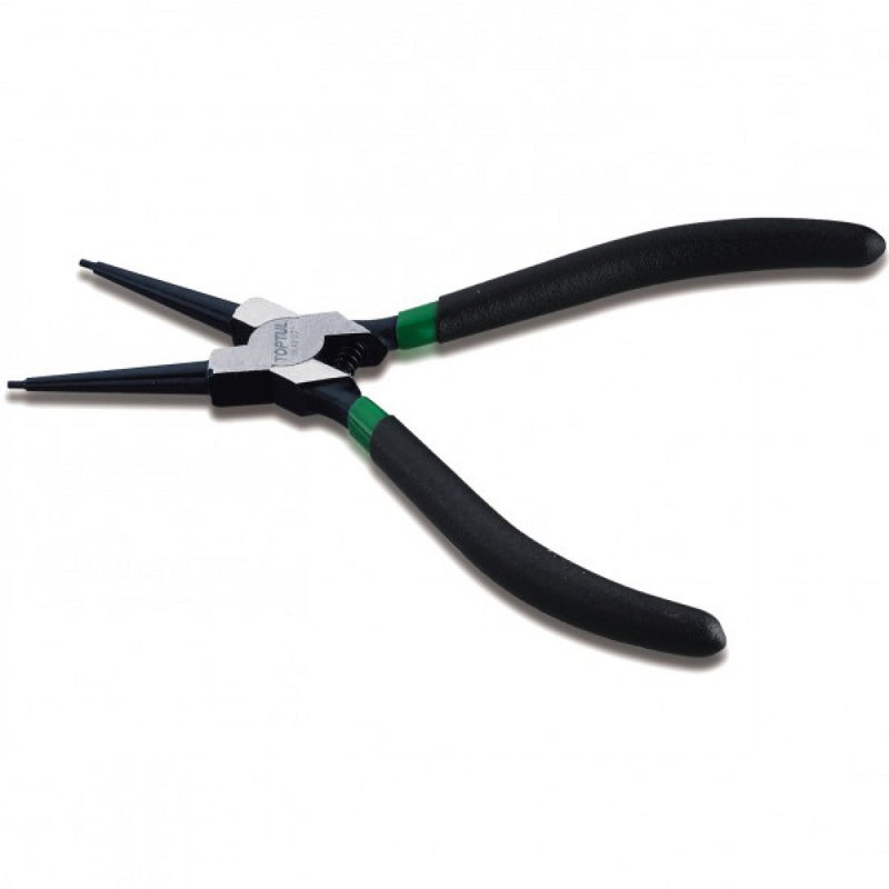 Plier Circlip Internal Straight Tip 7" Toptul DCAD1207