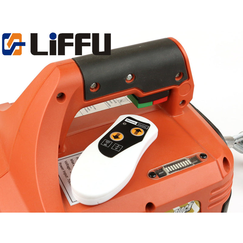 Liffu Portable Electric Hoist 230V With Remote 8m 250Kg