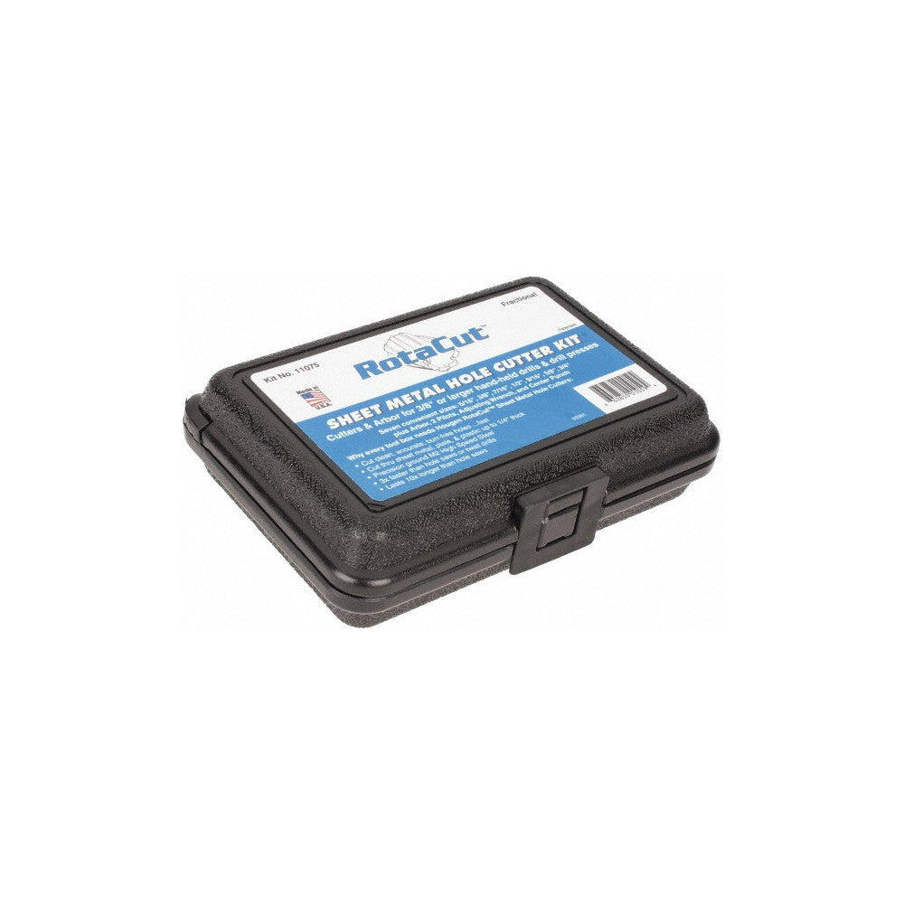 Rotacut Hole Cutter Kit 5/16 - 3/4"  7 Cutters 11075