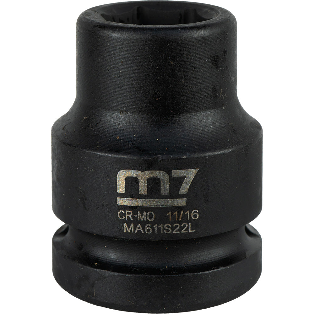 M7 Impact Socket 3/4in Dr. 11/16in