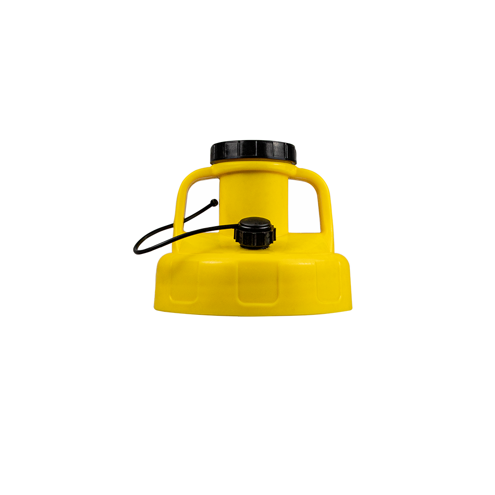 Lubemate Oil Can Utility Lid - Yellow