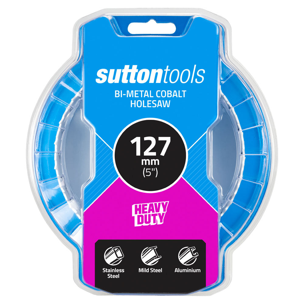 127mm Sutton Tools Bi-Metal Cobalt Holesaw