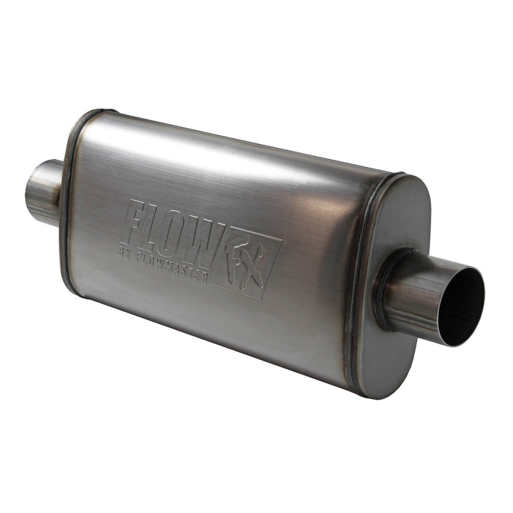 Flowmaster Muffler, FlowFX , 3.0" Inlet/3.0" Outlet, Stainless Steel#71249