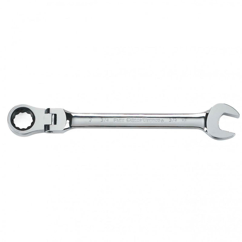 GearWrench Wrench Combination Ratcheting Flex SAE 13/16"