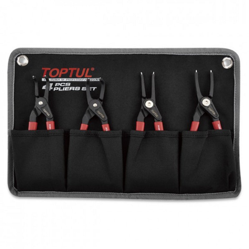 Toptul Circlip Retaining Ring Plier Set 4 Pce HD