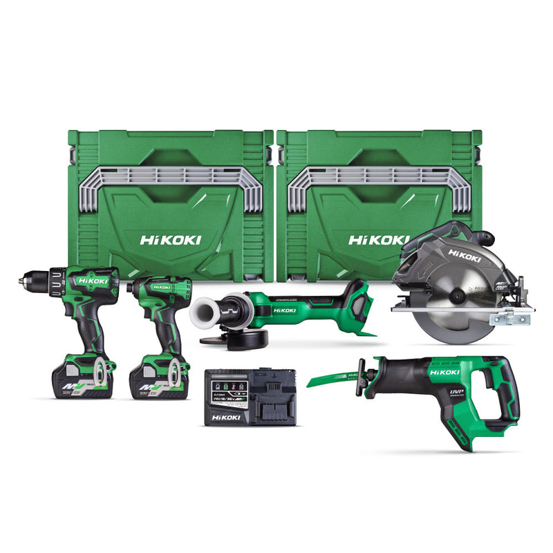 HiKOKI 36V/18V Multi Volt Brushless 5-Tool Kit - KC18365DA(GRZ)