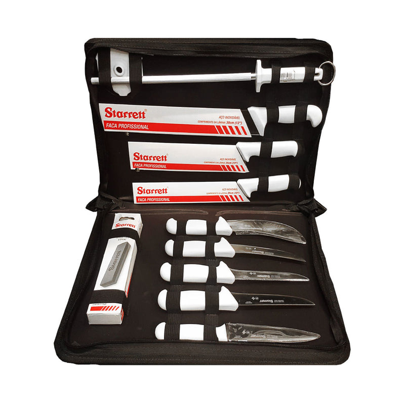 11 Piece Butcher Knife Set