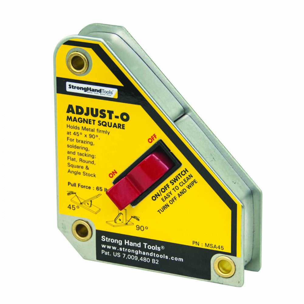 Stronghand Adjust-O Magnet Square 45/ 90Deg. 30 Kg