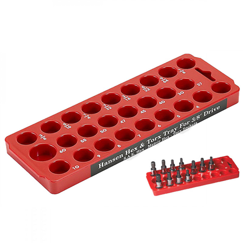 Hansen 3/8" Drive Hex And Torx Master Tray