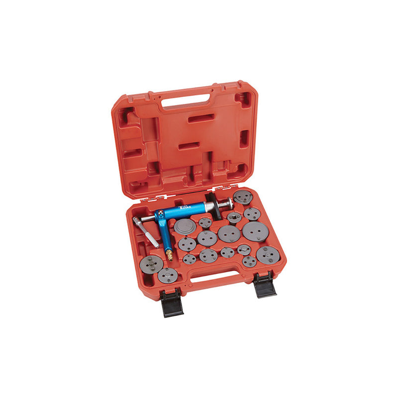 T&E Tools 18Pc Pneumatic Disc Brake Caliper Set