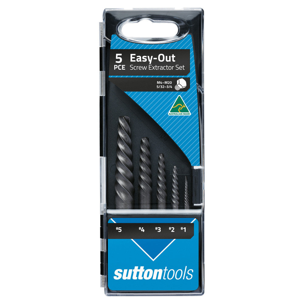 5pce S15 Screw Extractor Set Sutton