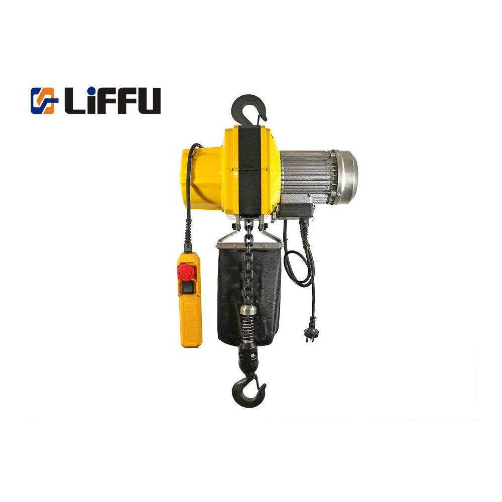 Liffu Electric Chain Hoist 230V 6m 1000Kg 1 Ton