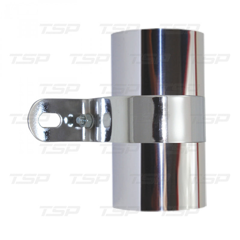 CANISTER STYLE IGNITION COIL COVER & BRACKET (CHROME) - UNIVERSAL