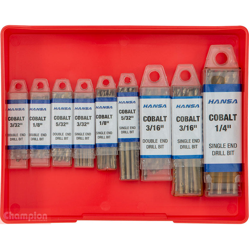 Champion 90 Piece Imperial Cobalt Drill Bit Assortment