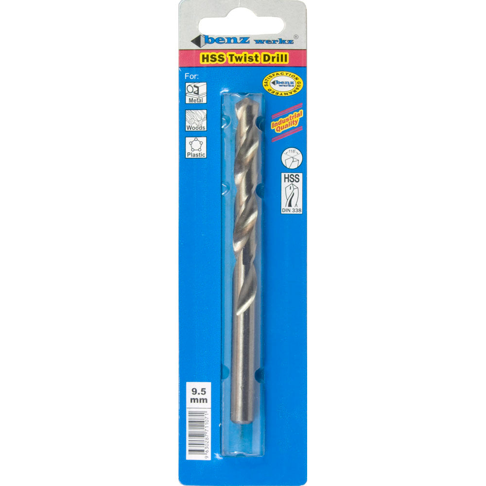 Benz HS Twist Drill 9.5mm
