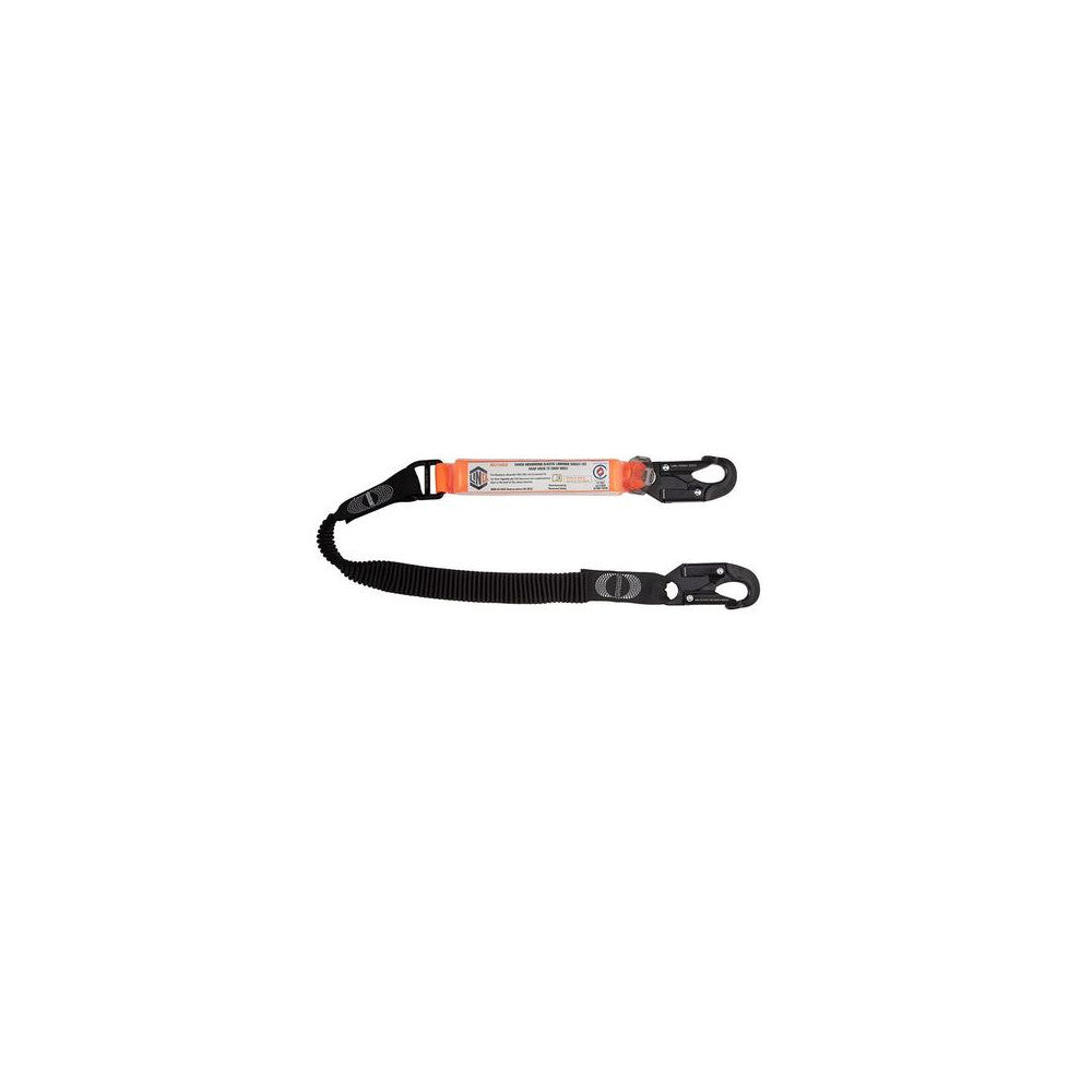 Elite Single Leg Elasticated Lanyard With Hardware SN X2 - LINQ