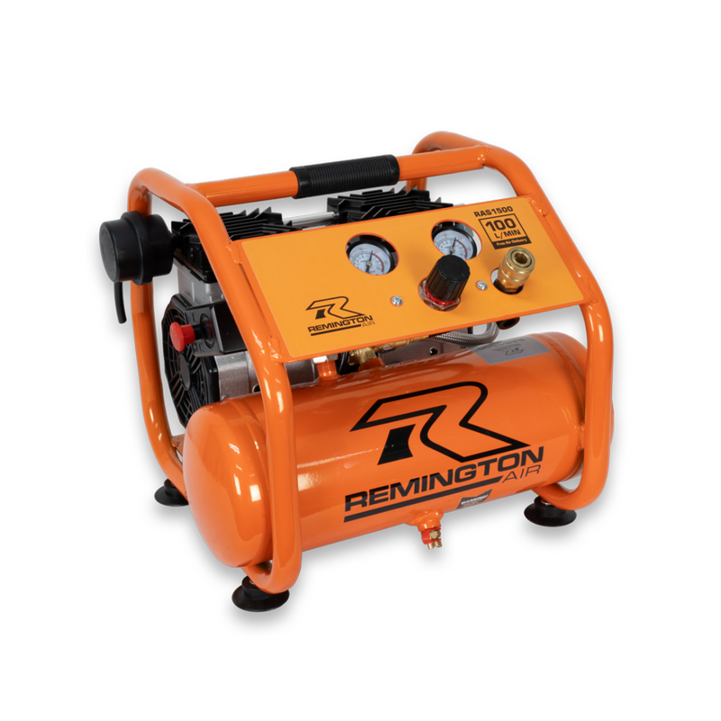 Remington 1.5HP 6L Oil-Less Silent Direct Drive Air Compressor