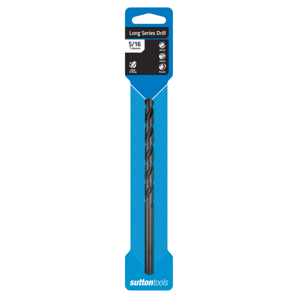 Sutton Tools Long Series Drill Bit 5/16 " HSS