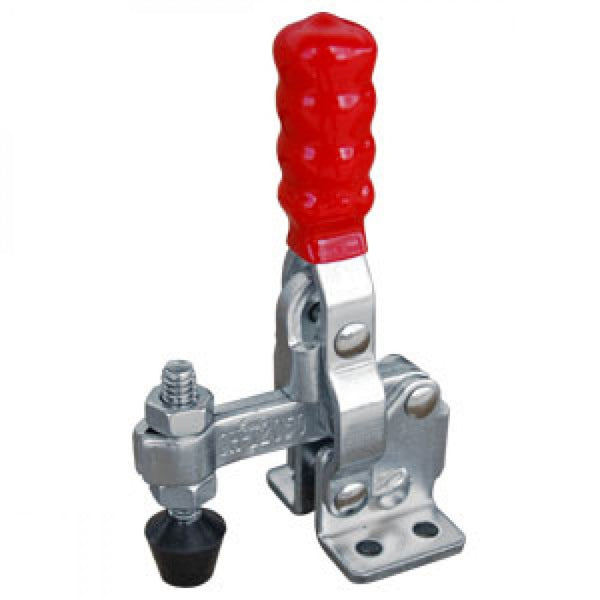 TOGGLE CLAMP VERTICAL FLANGED BASE 91KG CAP