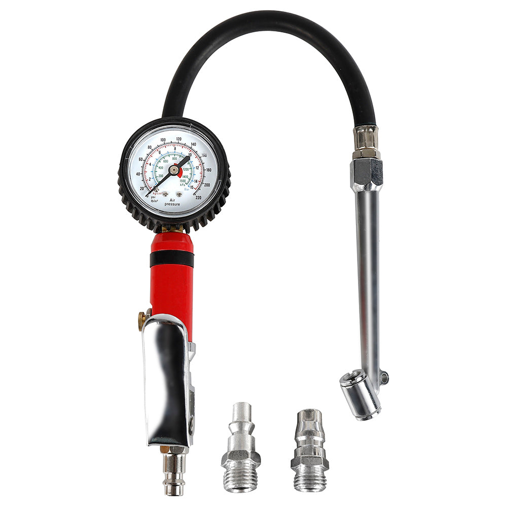 Powerbuilt Tyre Inflator With Gauge