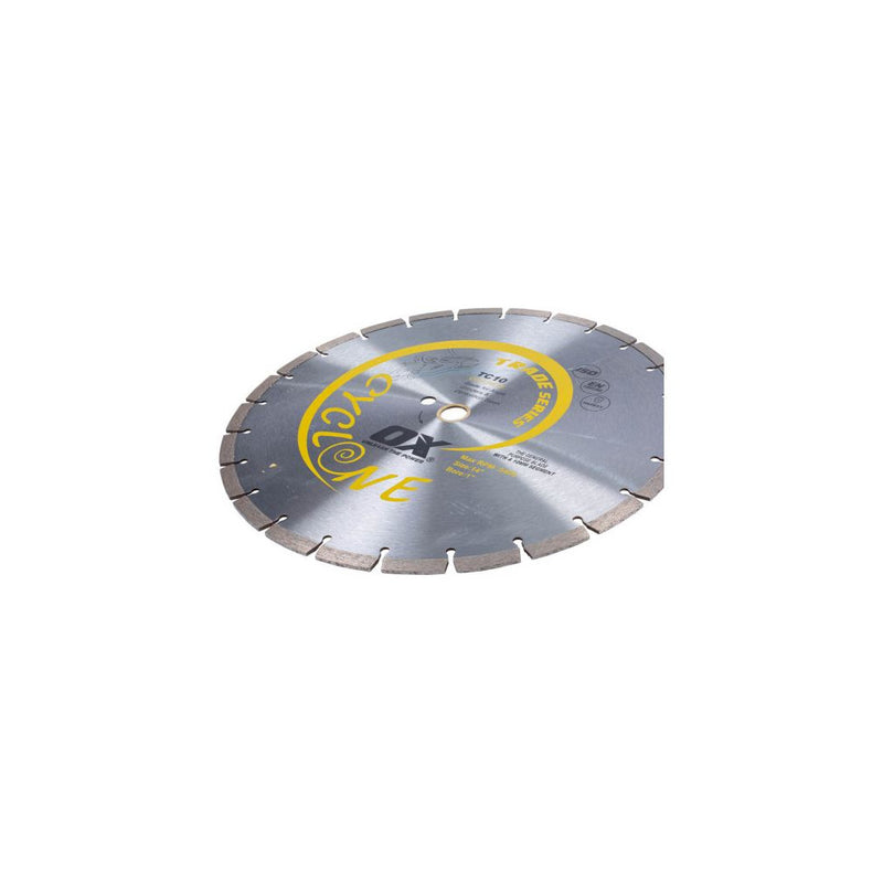 OX Premium Turbo Segmented Blade 350mm - Concrete/General Purpose