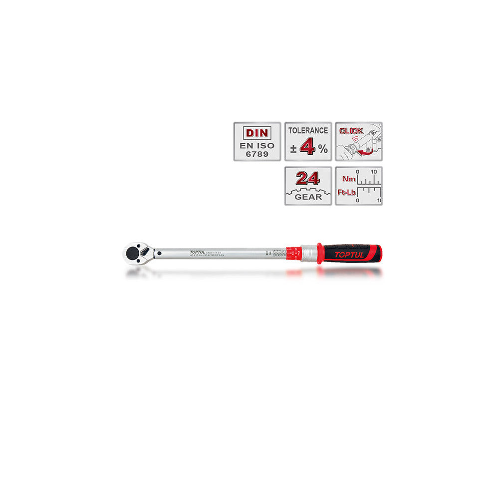 Toptul Torque Wrench 1/2"Dr 70-350Nm