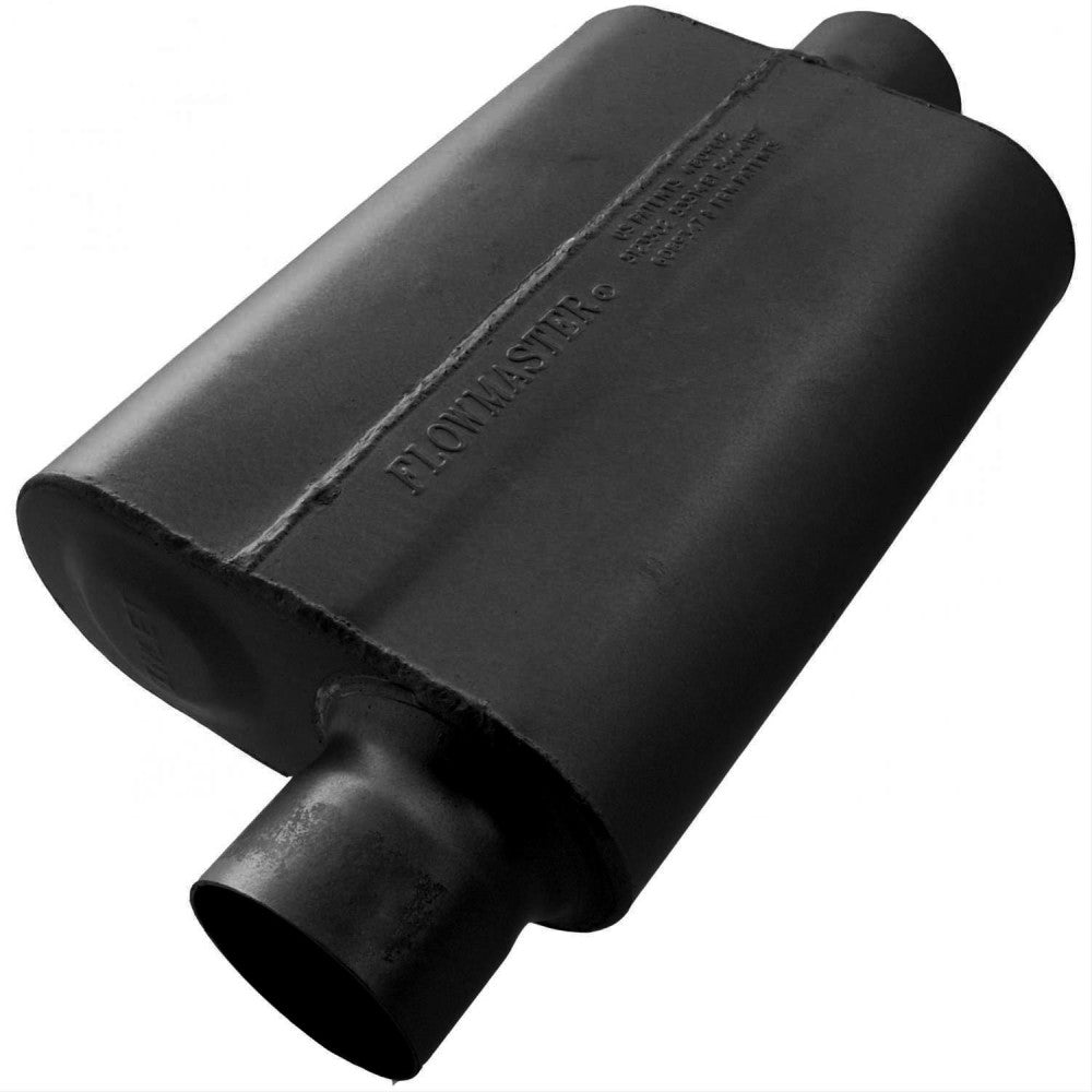 Flowmaster Muffler (40 Series) 3.0 Offset In/Centre Out (Delta Flow) Each#943041