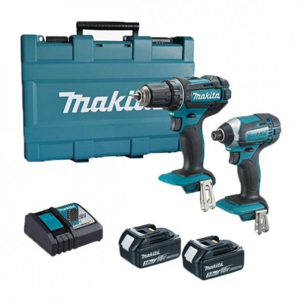 Makita DLX2127X 18V LXT Driver Combo 3.0Ah Kit