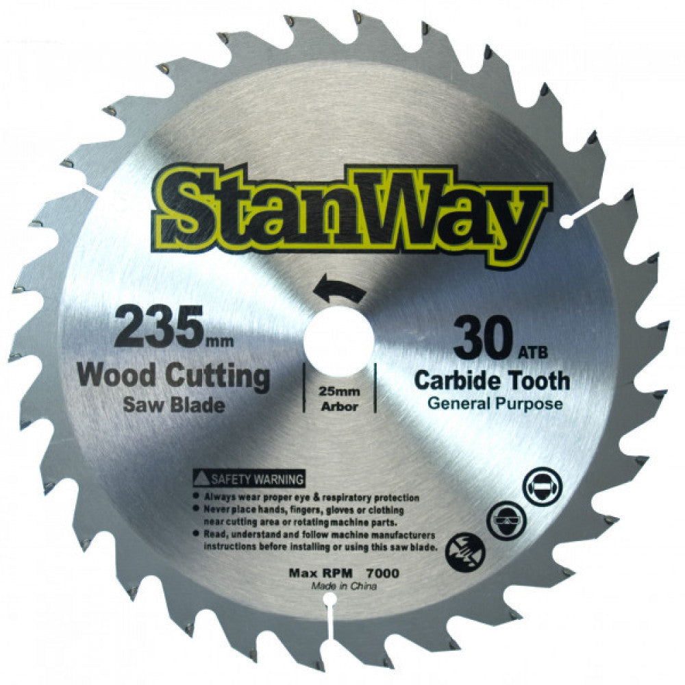 Stanway 235mm 30T 25mm 16mm Diy Blade