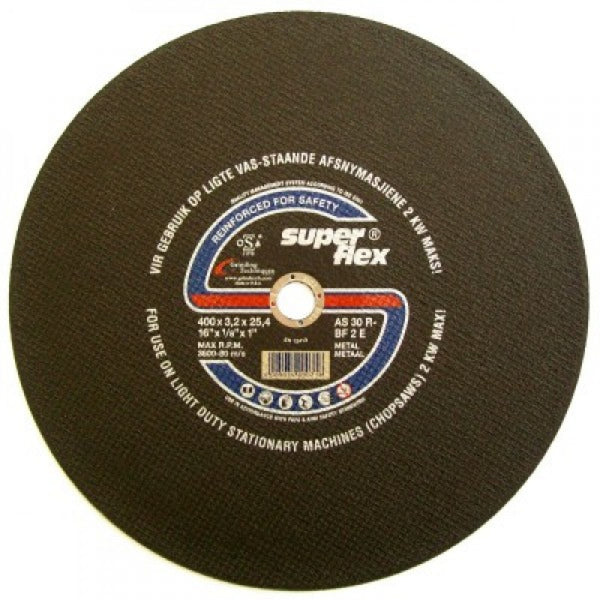 10 Pack Metal Cutting Disc 400mm x 3.2mm x 25.4mm