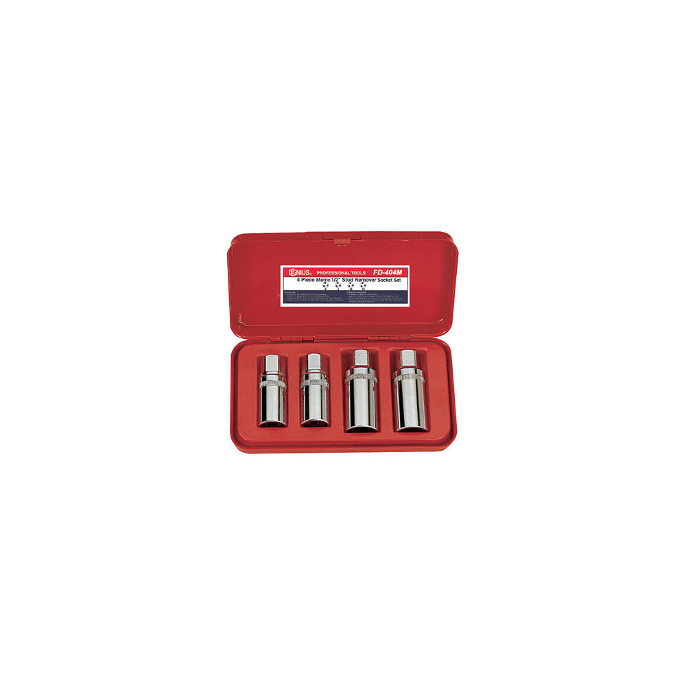 Genius 1/2" Dr. Metric 4Pc Stud Puller Set