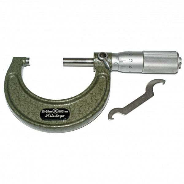 Mitutoyo Outside Micrometer 25 - 50mm x 0.001mm