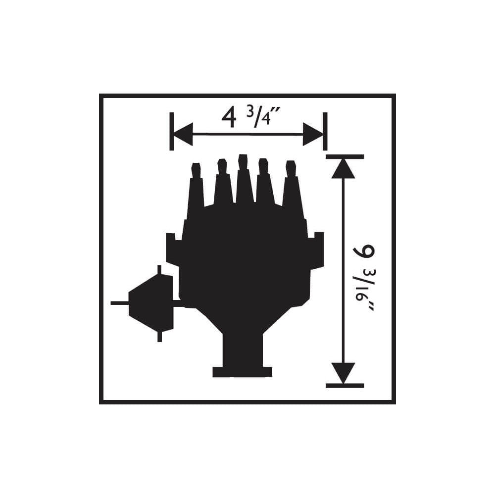 MSD Distributor Chrysler 318/360 (Ready To Run) Each#MSD8388