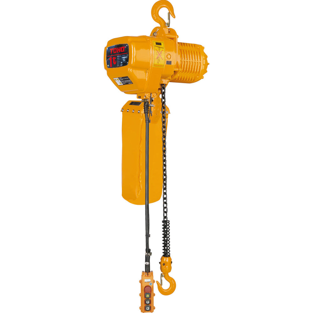 Toho Electric Chain Hoist 1T/6M  3 PH 2 Speed