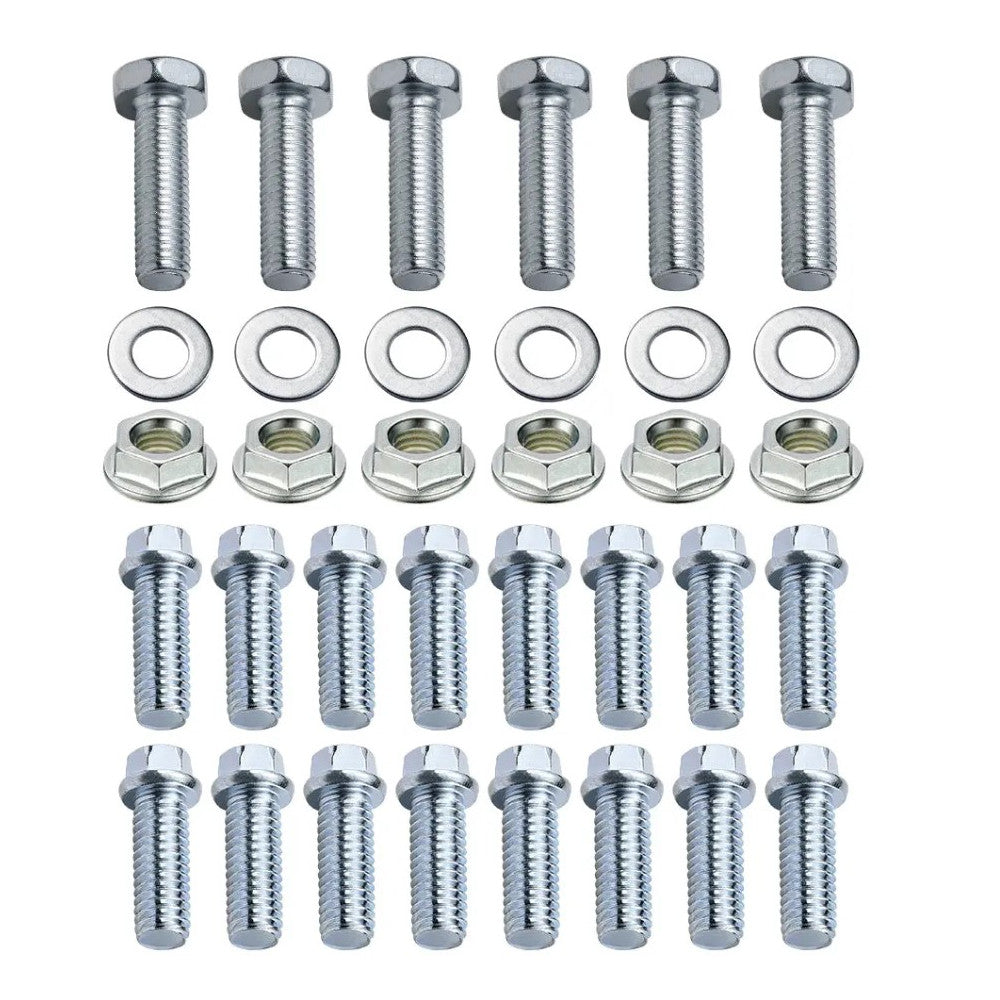 AFTERBURNER Headers - Ford SB Block Hugger Stainless Steel Pair#5832