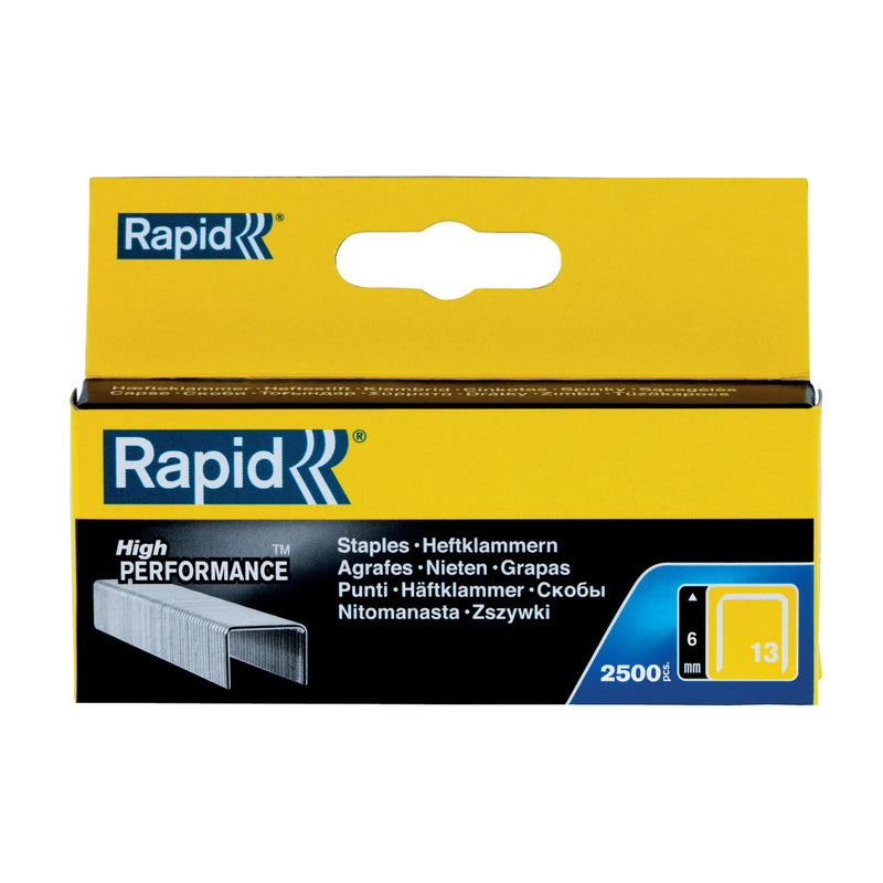 Rapid Staples 13/6 2500pcs