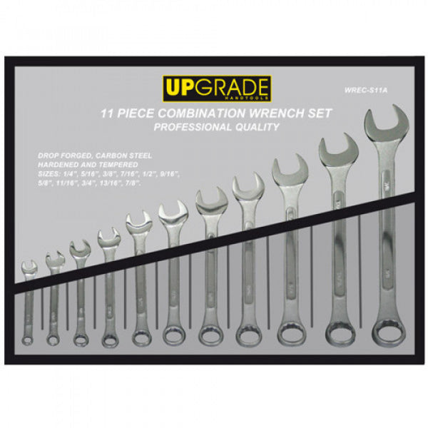 Upgrade 11pc Combination Wrench Set