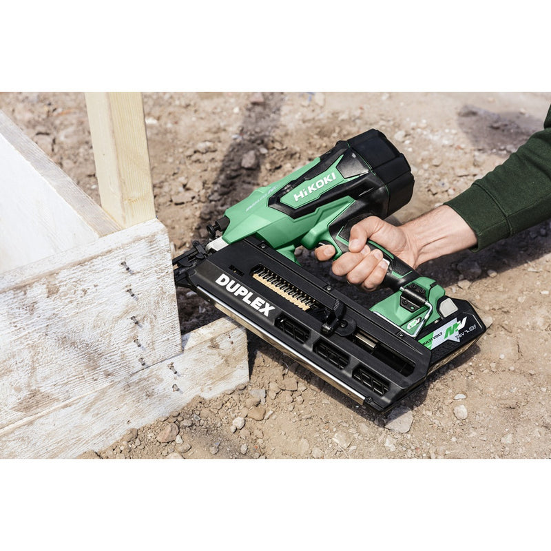 HiKOKI 36V Gasless Formwork Duplex Nailer Bare Tool - NR3675DD(W6Z)