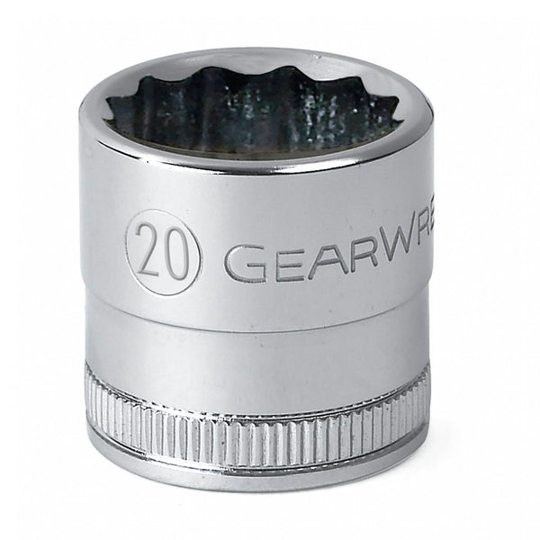 GearWrench Socket 1/2" Drive Standard 12pt MET 19mm