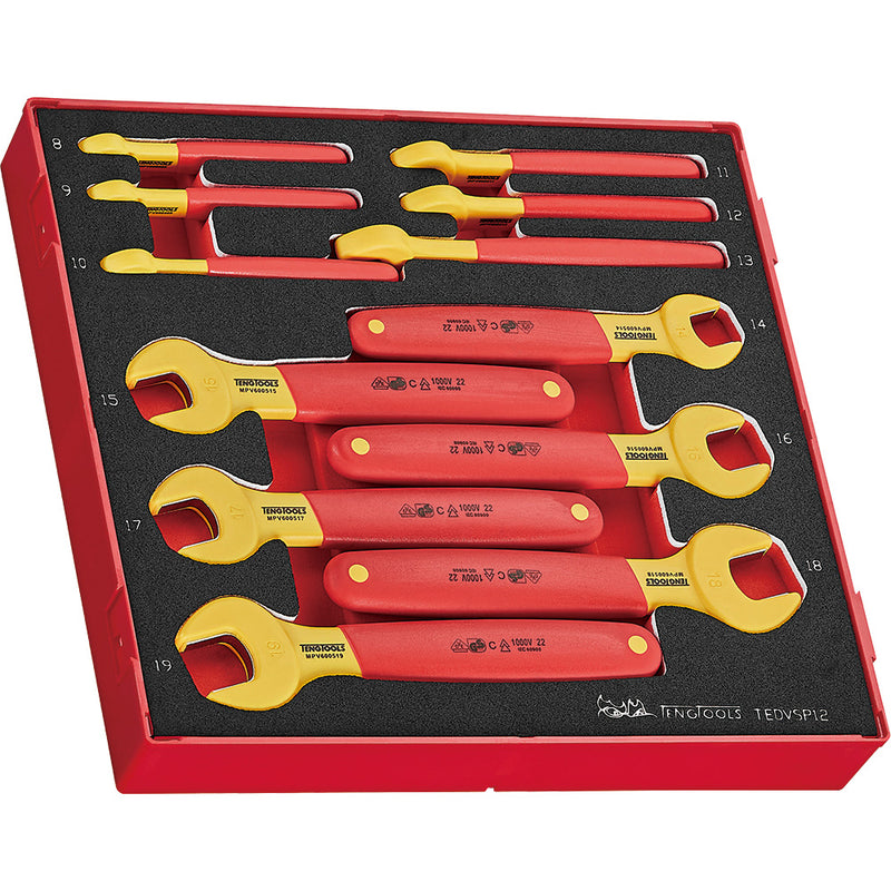 Teng 12Pc Insulated Spanner Set Eva2