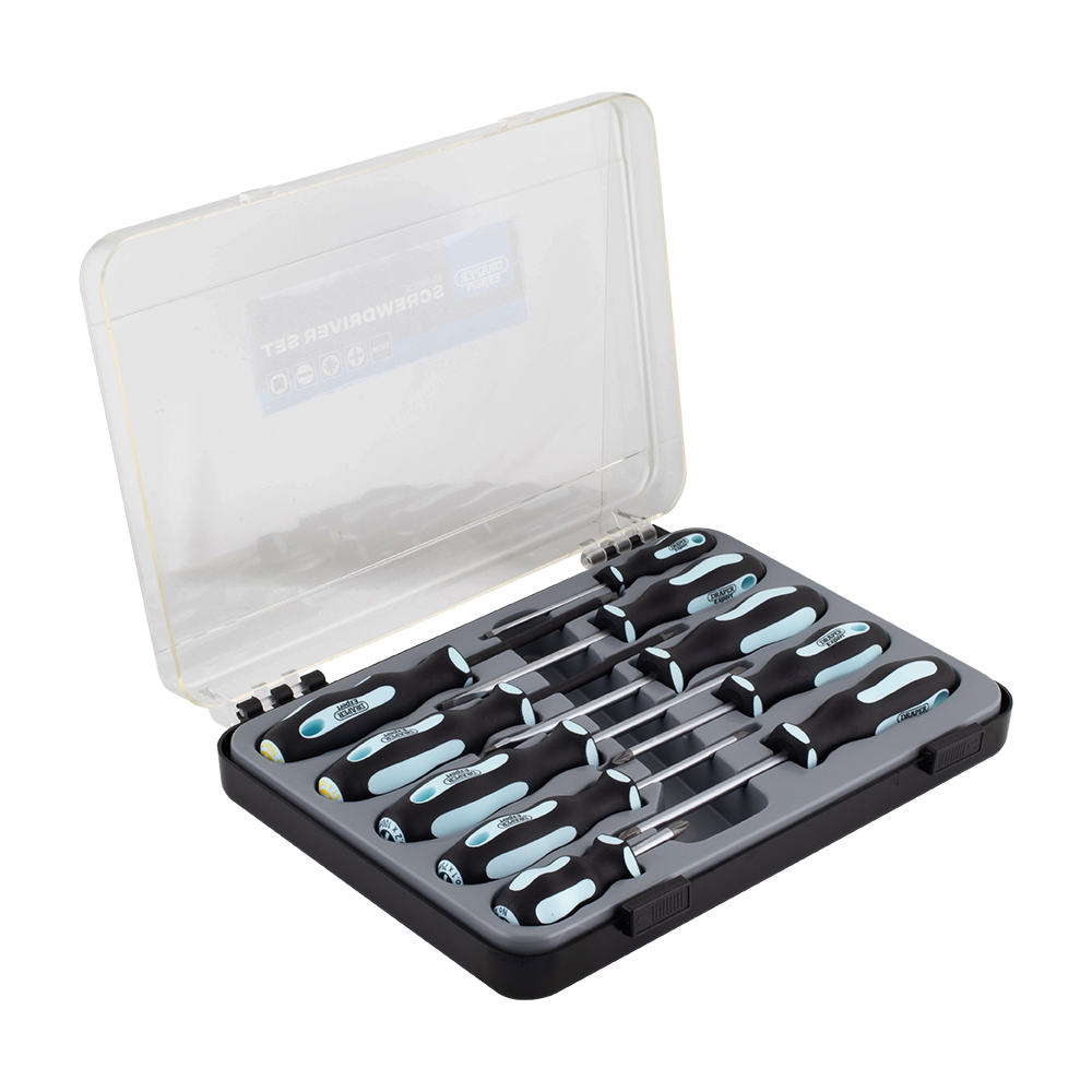 Soft-Grip Screwdriver Set - 10pc