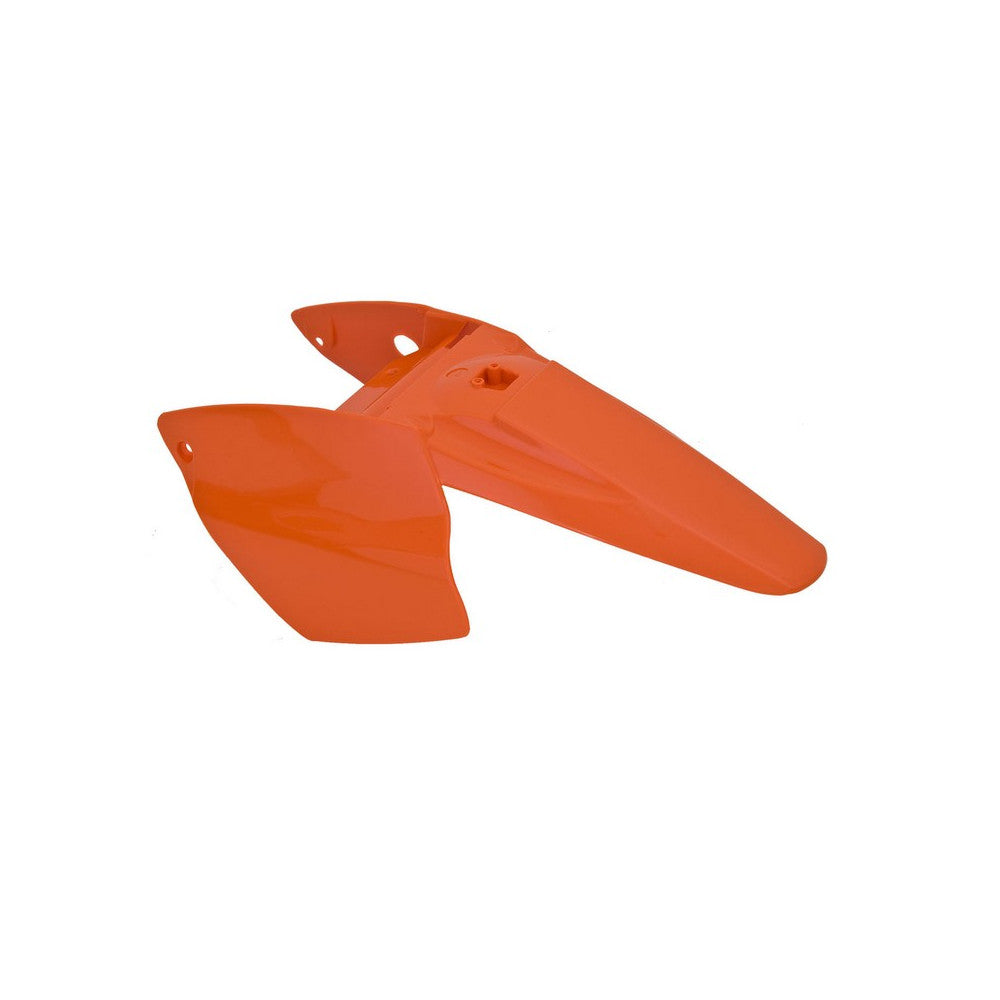 Rear Fender Rtech  With Sidepanels Ktm 65Sx 02-08 Orange