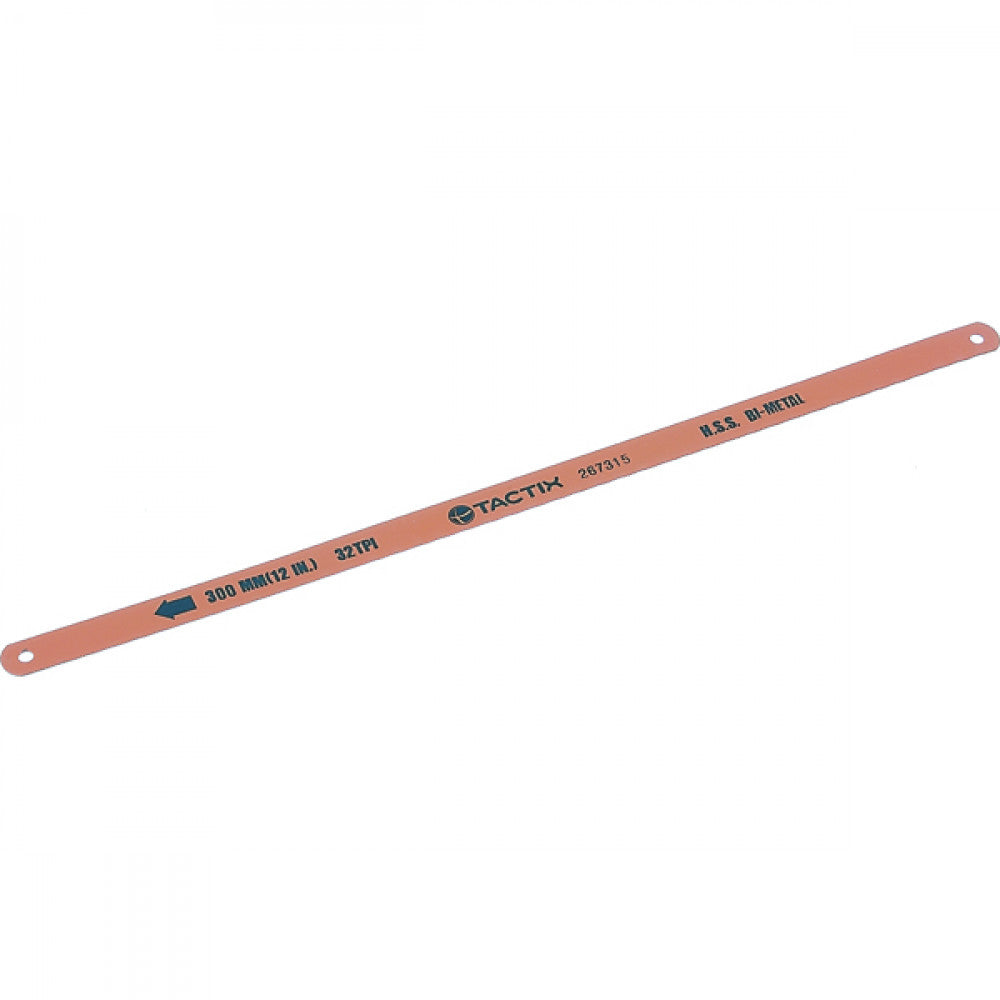 Tactix Hacksaw Blade 2Pc 300mm/12in Hss 18T