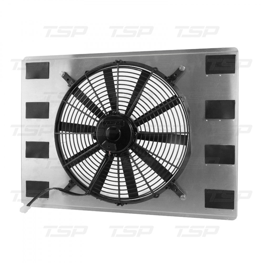 TSP Universal Single Fan 23 3/4" Fan Shroud Kit #8512