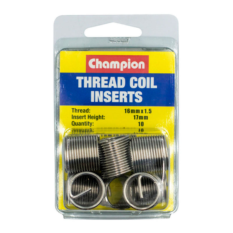 Champion M16 x 1.50 x 17mm Thread Insert Refills - 10 Pack