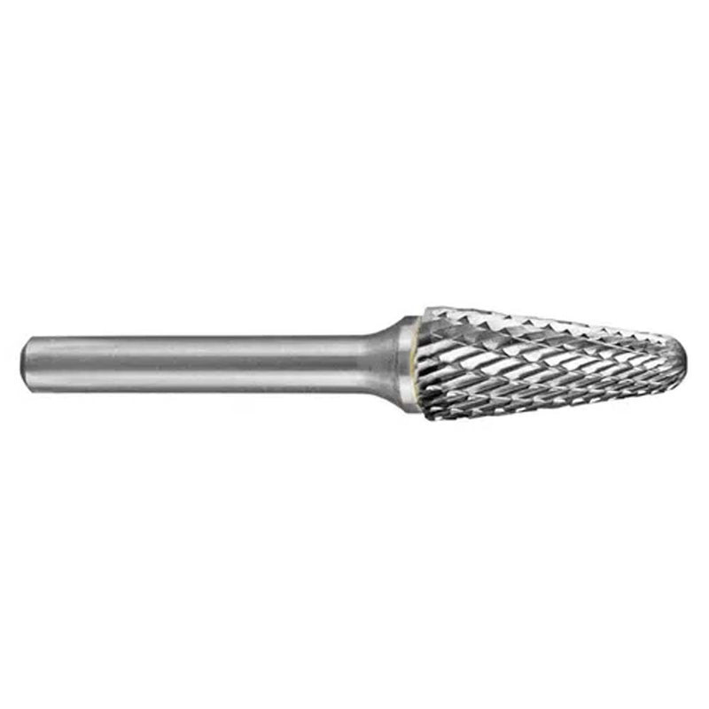 Holemaker Carbide Burr 3/4 x 1-1/2 x 1/4inch Tapered Radius