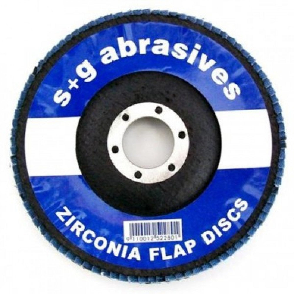 10 Pack Flap Sanding Disc 115mm x 22mm Z40