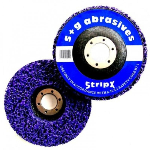10 Pack Stripping Disc Purple 100mm x 16mm