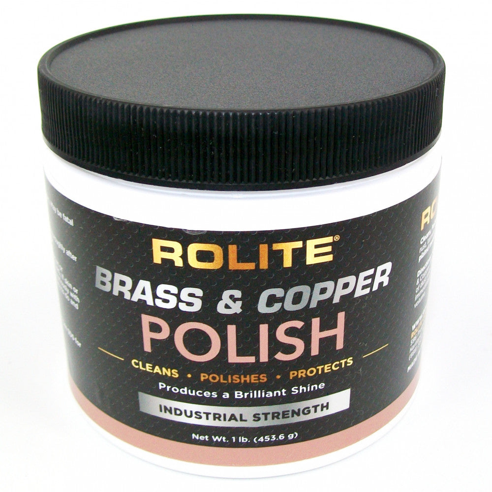 Rolite Brass And Copper Polish - 1 Pound Jar